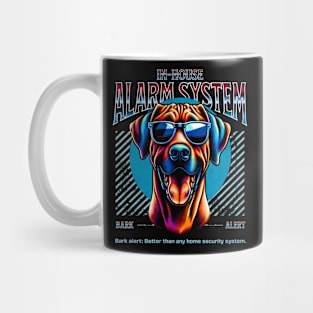 Bark Alert Rhodesian Ridgeback Mug